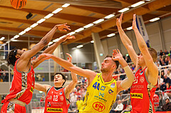 Basketball Superliga 2023/24, Playoff, Viertelfinale Spiel 2 SKN St. Pölten vs. Traiskirchen Lions