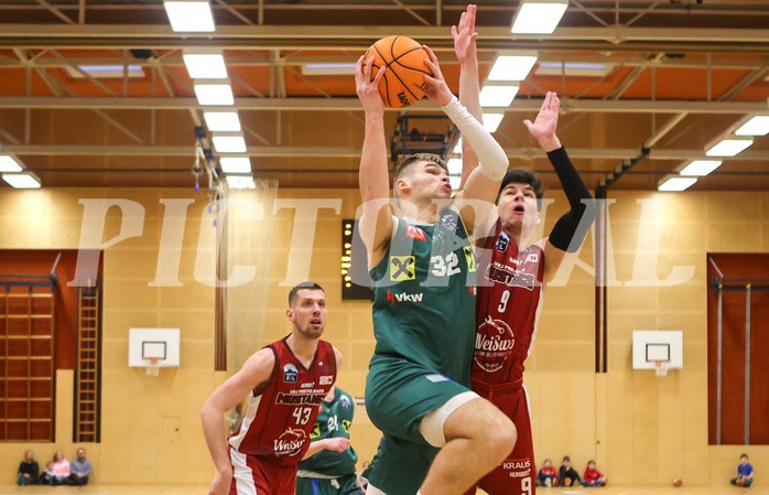 Basketball Zweite Liga 2023/24, Grunddurchgang 16.Runde Mistelbach Mustangs vs. Dornbirn Lions


