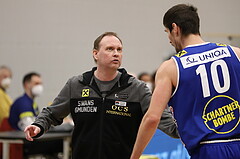 Basketball Superliga 2021/22, Grunddurchgang 16.Runde UBSC Graz vs. Gmunden Swans