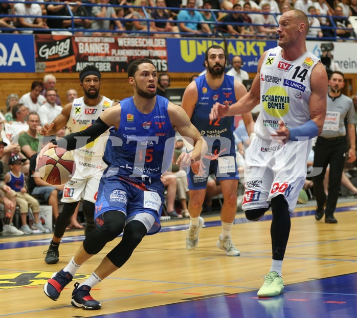 Basketball ABL 2018/19, Playoff Finale Spiel 3 Gmunden Swans vs. Kapfenberg Bulls


