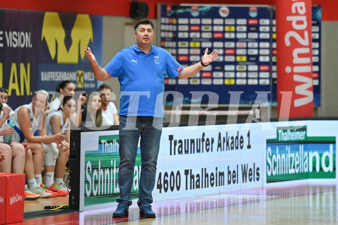 Basketball Superliga 2024/25, Grunddurchgang 9.Runde, DBB Wels vs Vienna United,

