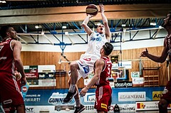Basketball, ABL 2017/18, Grunddurchgang 27.Runde, Oberwart Gunners, BC Vienna, Sebastian Käferle (7)