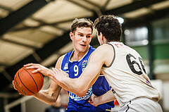 Basketball, Basketball Austria Cup 2021/22, 1/4 Finale, Vienna D.C. Timberwolves, UNGER STEEL Gunners Oberwart, Edi Patekar (9)