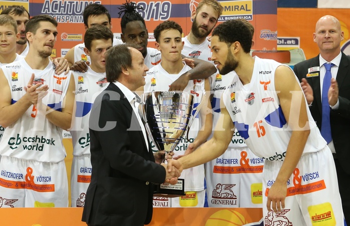 Basketball ABL 2018/19, Supercup 2018 Kapfeneberg Bulls vs. Gmunden Swans


