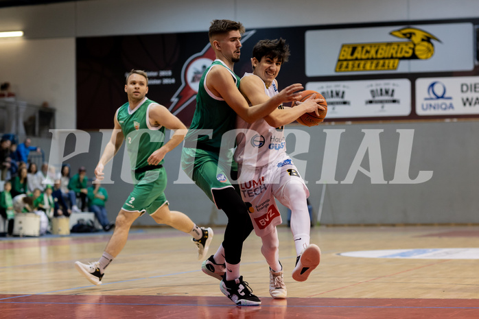 Basketball, Basketball Zweite Liga 2022/23, Playoff Viertelfinale Spiel 3, Blackbirds G