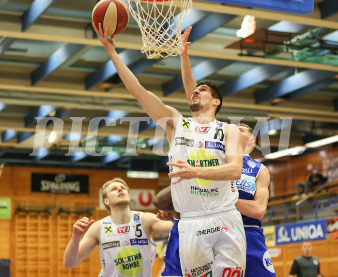 Basketball Superliga 2020/21, 6. Plazierungsrunde Gmunden Swans vs. Oberwart Gunners


