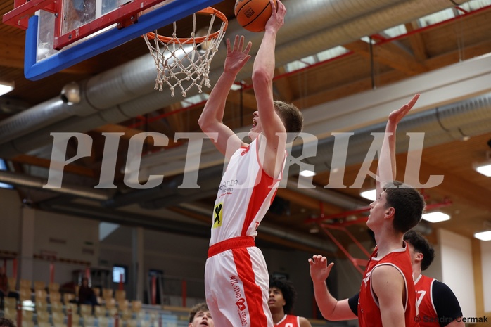 Basketball Superliga 2024/25, SLMU19 Traiskirchen Lions Academy vs. SG Salzkammergut


