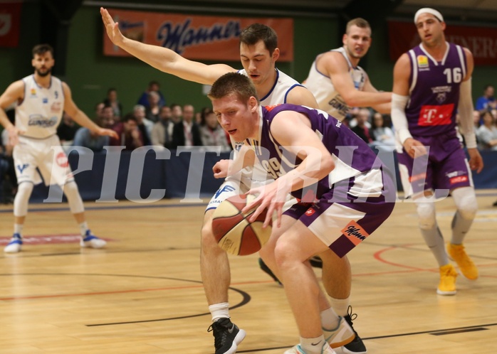 Basketball ABL 2018/19, Grunddurchgang 24.Runde D.C. Timberwolves vs. Oberwart Gunners