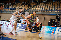 Basketball, bet-at-home Basketball Superliga 2020/21, Platzierungsrunde, 2. Runde, Oberwart Gunners, Klosterneuburg Dukes, Alex Laurent (17)