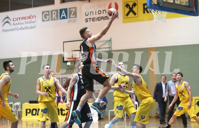 Basketball ABL 2015/16, Grunddurchgang 30.Runde UBSC Graz vs. BK Dukes Klosterneuburg