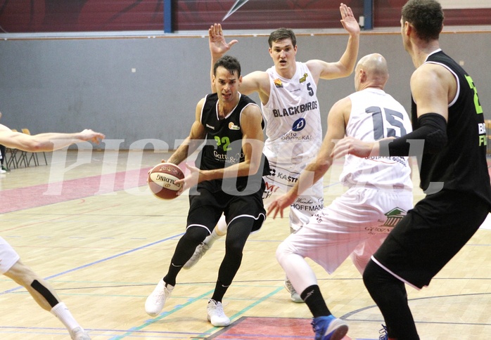 Basketball 2.Bundesliga 2018/19 Grunddurchgang 20.Runde  Jennersdorf Blackbirds vs Basket Flames