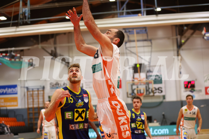 Basketball Superliga 2022/23, Grunddurchgang 9.Runde Klosterneuburg Dukes vs. UBSC Graz