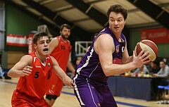 Basketball 2.Bundesliga 2017/18, Grundurchgang 12.Runde D.C. Timberwolves vs. Mistelbach Mustangs


