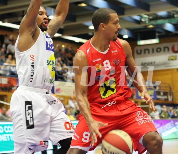 Basketball ABL 2015/16 Grunddurchgang 7.Runde Gmunden Swans vs. WBC Wels


