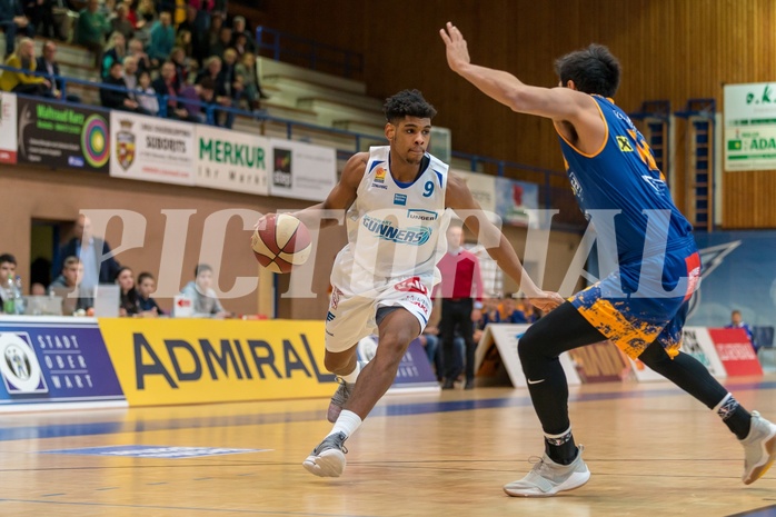 Basketball, ABL 2017/18, Grunddurchgang 25.Runde, Oberwart Gunners, Fürstenfeld Panthers, Gregg Denzel (9)