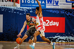 Basketball, win2day Basketball Superliga 2024/25, Grunddurchgang 12.Runde, Traiskirchen Lions, Klosterneuburg Dukes, Clemens Leydolf (9)