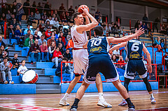 Basketball, Win2Day Superliga 2022/23, Grunddurchgang 18.Runde, Arkadia Traiskirchen Lions, OCS Swans Gmunden, Ilja Gromovs (4)