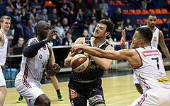 Basketball ABL 2015/16 Grunddurchgang 22.Runde BC Vienna vs. GÃ¼ssing Knights


