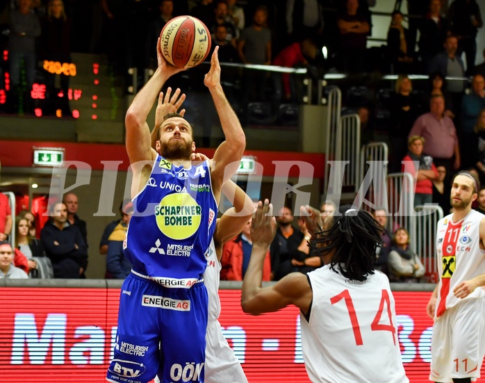 Basketball ABL 2017/18, Grunddurchgang 5.Runde Flyers Wels vs. Gmunden Swans


