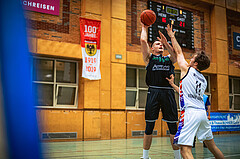Basketball, Basketball Zweite Liga 2022/23, Grunddurchgang 19.Runde, Vienna United, UDW Alligators, Branislav Balvan (14)