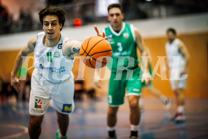 Basketball, Basketball Zweite Liga 2024/25, Grunddurchgang 16.Runde, UDW Alligators, KOS Celovec, Simon Marek (11)