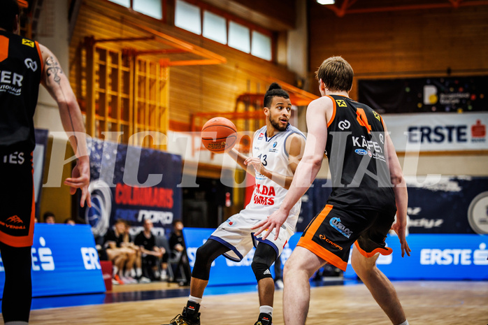 Basketball, win2day Basketball Superliga 2022/23, 10. Qualifikationsrunde, BBC Nord Dragonz, Fürstenfeld Panthers, Kyran Jordan Mc Clure (13) Basketball, win2day Basketball Superliga 2022/23, 10. Qualifikationsrunde, BBC Nord Dragonz, Fürstenfeld Panthers, Kyran Jordan Mc Clure (13)
