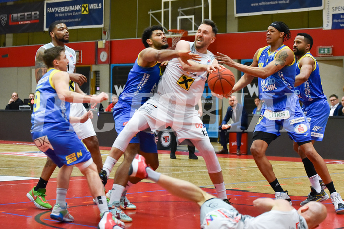 Win2Day Basketball Superliga 2022/23, Playoff,
Viertelfinale Spiel 3, Flyers Wels vs SKN St. Pölten