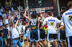 Basketball, Win2Day Superliga 2022/23, Playoff, Finale Spiel 4, BC Vienna, Gmunden Swans, 