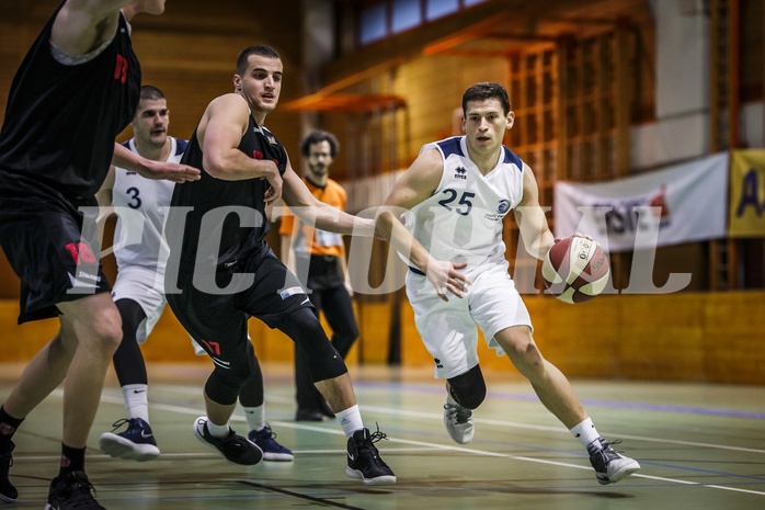 Basketball, 2.Bundesliga, Grunddurchgang 18.Runde, BBC Nord Dragonz, Mistelbach Mustangs, Dragisa Najdanovic (25)