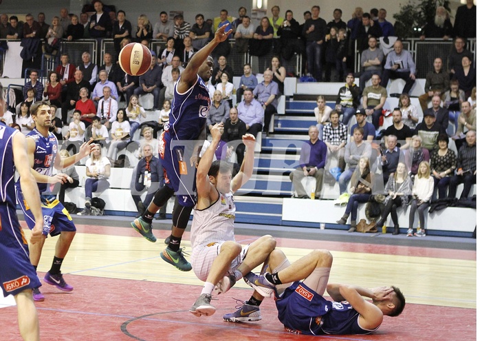 Basketball ABL 2015/16 Grunddurchgang 26.Runde  Güssing Knights vs Kapfenberg Bulls