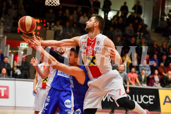 Basketball ABL 2017/18, Grunddurchgang 12.Runde Flyers Wels vs. Oberwart Gunners