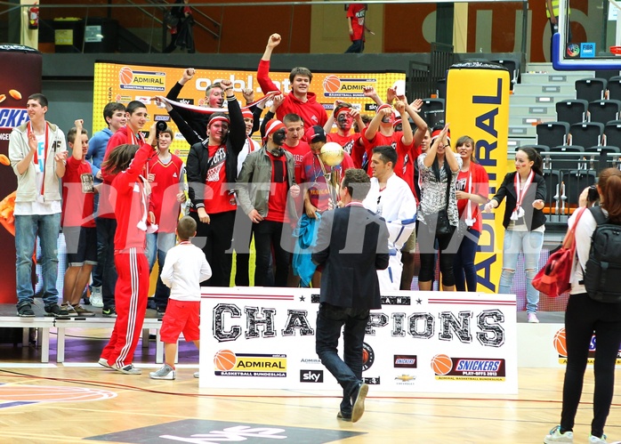 Basketball ABL 2012-13 Snickers-Playoffs Fnale 5.Spiel BC Vienna vs. Oberwart Gunners


