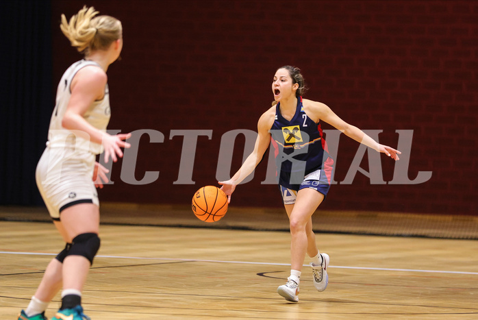 Basketball Damen Superliga 2023/24, Grunddurchgang 8.Runde Basket Flames vs. SKN St.Pölten


