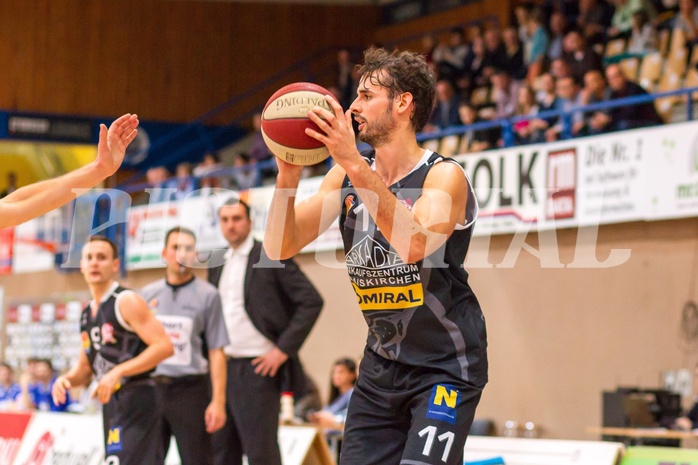 Basketball ABL 2015/16 Grunddurchgang 13.Runde Oberwart Gunners vs. Traiskirchen Lions