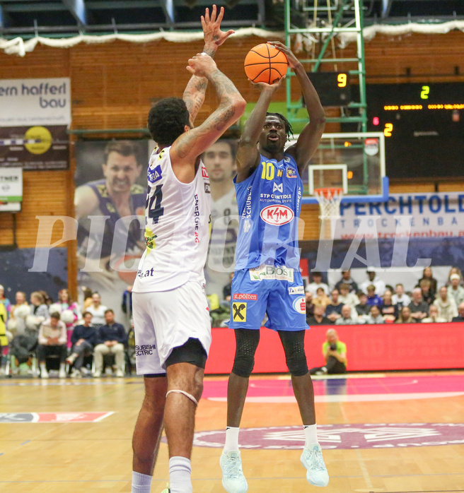 Basketball Superliga 2023/24, Grunddurchgang 20.Runde Gmunden Swans vs. SKN St. Pölten