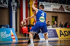 Basketball, ABL 2018/19, Playoff HF Spiel 2, , Gmunden Swans, Andrius Mikutis (5)