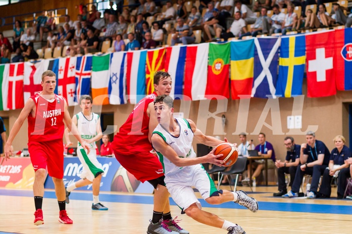 FIBA U20 European Championship Men 2015 DIV B Team Ireland vs Team Austria