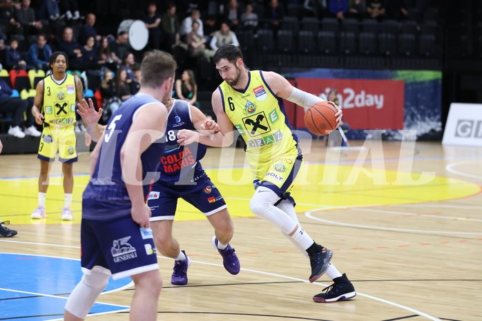 23.10.2022, Graz, Raiffeisen Sportpark Graz, Basketball Superliga 2022/23, Grunddurchgang, Runde 4, UBSC Raiffeisen Graz vs. BBC Nord Dragonz