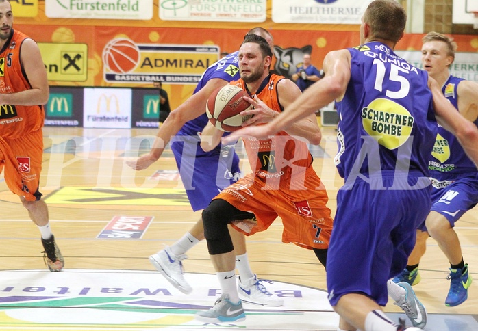Basketball ABL 2016/17 Grunddurchgang 3.Runde  Fürstenfeld Panthers vs Gmunden Swans
