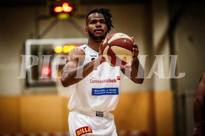 Basketball, 2.Bundesliga, Playoff VF Spiel 2, Mattersburg Rocks, Villach Raiders, Royce Woodridge (2)