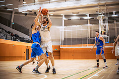 Basketball, Basketball Zweite Liga 2022/23, Grunddurchgang 11.Runde, Basket Flames, Pirlo Kufstein Towers, Evan Frank (24)