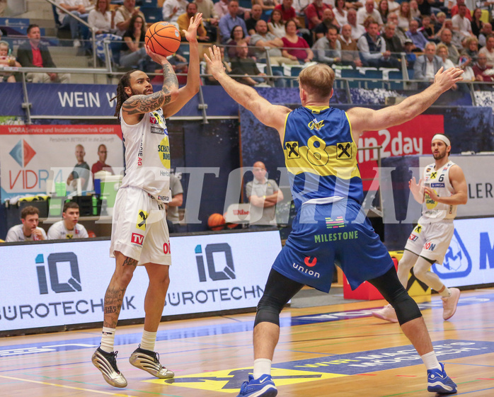 Basketball Superliga 2024/25, Playoffs, Viertelfinale Spiel 1 Gmunden Swans vs. UBSC Graz