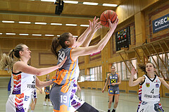Basketball Damen Superliga 2021/22, Grundducrhgang 11.Runde Vienna United vs. Klosterneuburg Duchess


