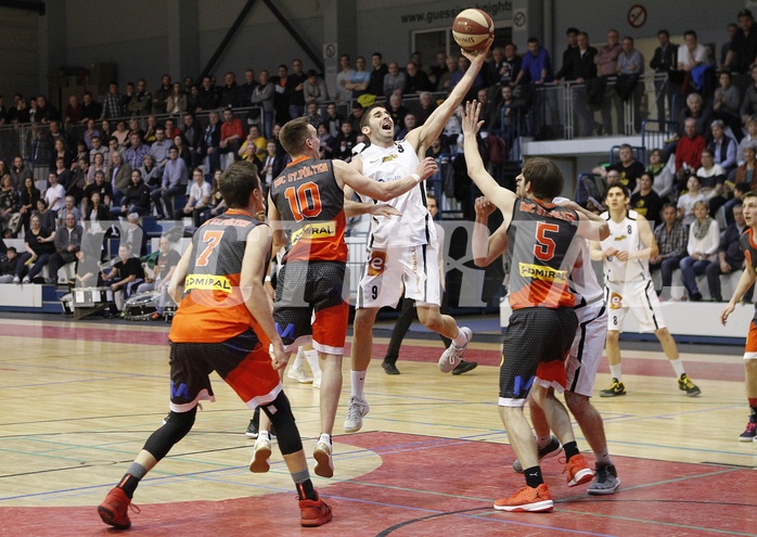 Basketball 2.Bundesliga 2017/18 Playoff VF Spiel 2 Jennersdorf Blackbirds vs UBC St. Pölten