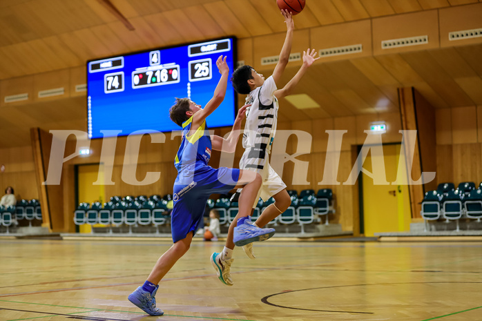 26.10.2024 Österreichischer Basketballverband 2024/25, SLMU14, Vienna Giants vs. SKN St. Pölten
