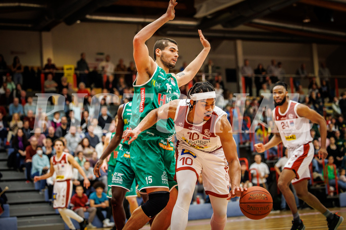 Basketball, win2day Basketball Superliga 2022/23, Grunddurchgang 7.Runde, Traiskirchen Lions, Kapfenberg Bulls, 