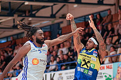 Basketball Superliga 2024/25, 6.Plazierungsrunde Oberwart Gunners vs. UBSC Graz


