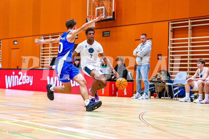 24.11.2024 Österreichischer Basketballverband 2024/25, SLMU16, Vienna Timberwolves vs. ATSE Graz