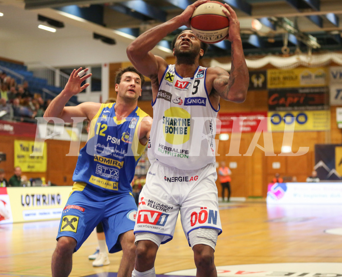 Basketball Superliga 2019/20, Grunddurchgang 12.Runde Gmunden Swans vs. St. Pölten


