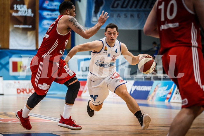 Basketball, ABL 2018/19, Playoff VF Spiel 2, Oberwart Gunners, BC Vienna, Jakob Szkutta (4)